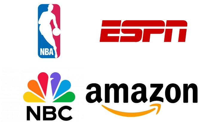TNT出局❗11年770亿美元❗NBA官宣和ESPN&NBC&亚马逊达成转播协议